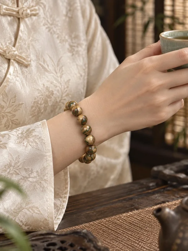 敦煌叠彩古法合香珠手串slider_item_4